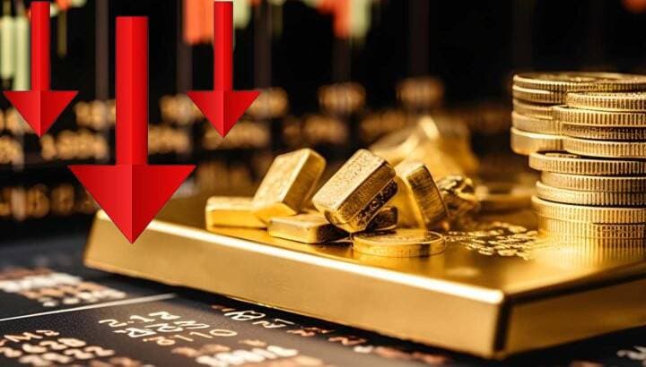 سقوط قیمت طلا به زیر ۴۰۰۰ دلار