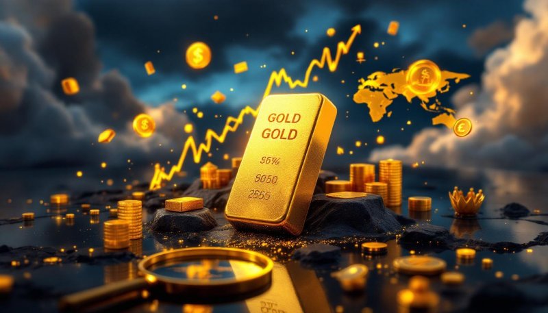 طلای جهانی 4700 دلاری شد