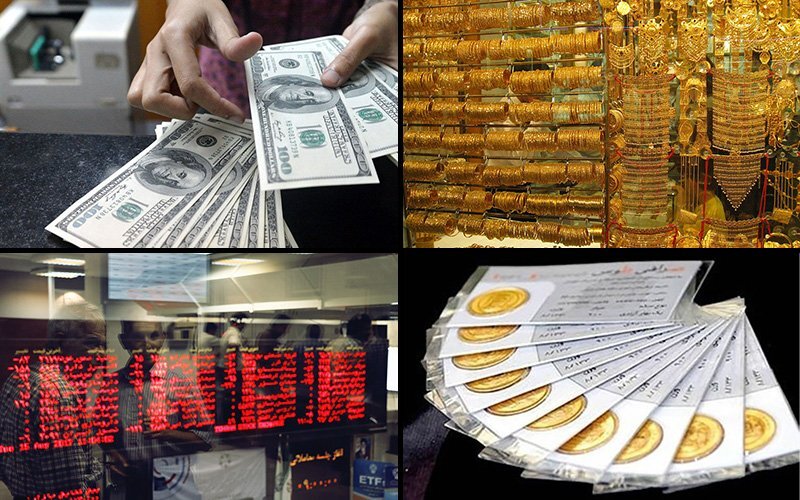 عقب‌ماندگی ۱۰۰ درصدی بازدهی بورس نسبت به طلا