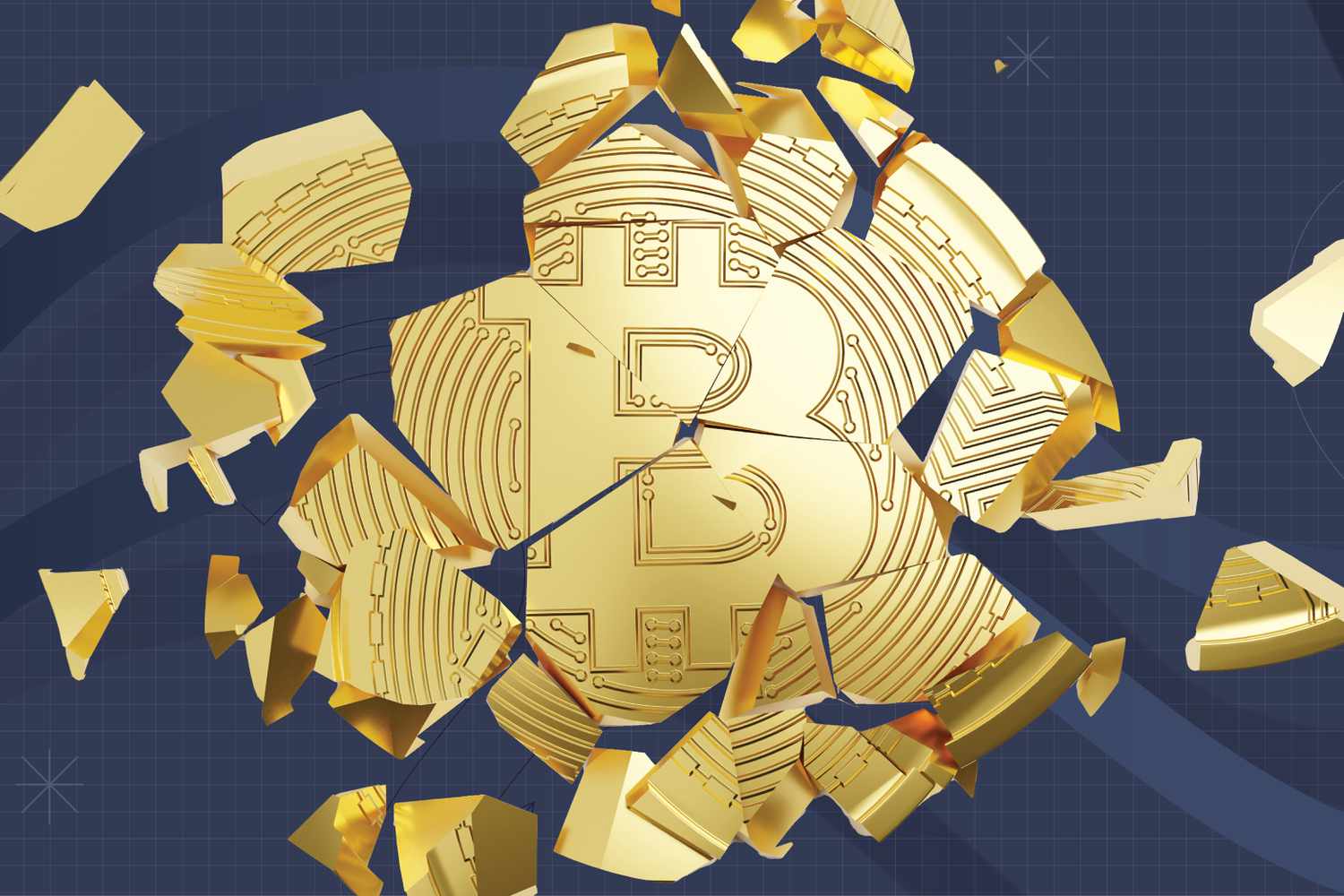کاهش قیمت بیت کوین و رمزارزهای بزرگ